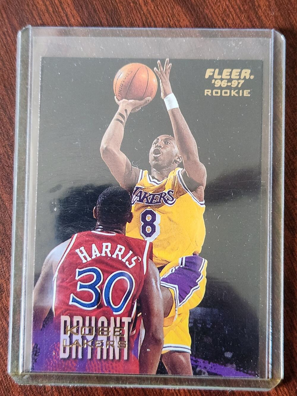 Kobe Bryant 1996-97 Fleer Rookie Card #203 Lakers RC 2nd Copy